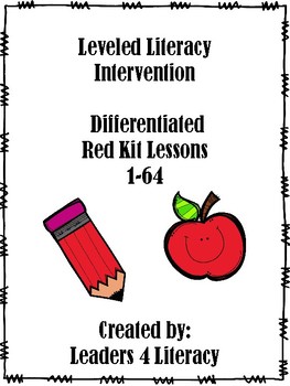 Preview of LLI Red Kit: Lessons 1-64 Differentiated Version