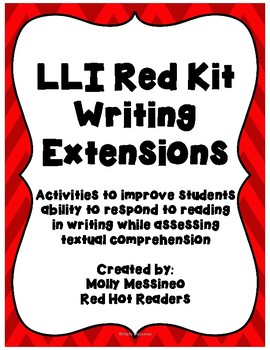 Preview of LLI Red Kit Writing Extensions