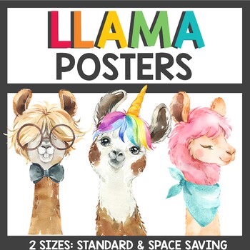 Llama Classroom Decor Freebie by Teaching Superkids | TpT