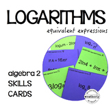 LOGARITHMS - equivalent expressions