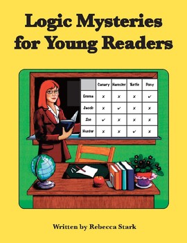 Preview of LOGIC MYSTERIES FOR YOUNG READERS: Grid Puzzles for Grades 2 to 4