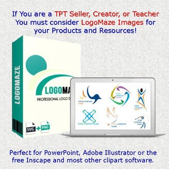 Preview of LOGOMAZE- OVER 400 “SOFT” IMAGES for TPT Sellers / Teachers