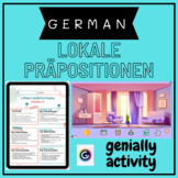 LOKALE PRÄPOSITIONEN GENIALLY GAME | PREPOSITIONS OF PLACE