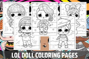 LOL surprise pets coloring page.  Barbie coloring pages, Barbie coloring,  Unicorn coloring pages