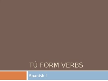 LOL Spanish - Ellos Form Verbs by Jerrice Owens