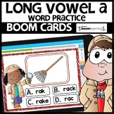 LONG VOWEL A | BOOM CARDS | Digital Task Cards