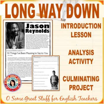 10 Ideas for Teaching Long Way Down by Jason Reynolds - Samantha