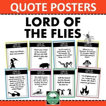 Preview of LORD OF THE FLIES Quote Posters