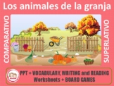 SPANISH THE FARM: LOS ANIMALES DE LA GRANJA. Pack to learn