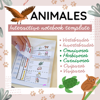 Preview of LOS ANIMALES. Vertebrados, invertebrados, carnívoros, herbívoros, ovíparos...