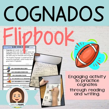 Preview of LOS COGNADOS / SPANISH COGNATES FLIPBOOK