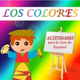LOS COLORES: THE COLORS IN SPANISH ACTIVITIES (1st to 5th)