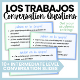 LOS TRABAJOS Conversation Questions Spanish | Intermediate