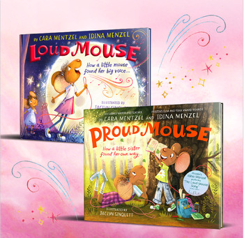 Preview of LOUD MOUSE & PROUD MOUSE, Teaching guide & activities, 34 pages!