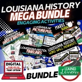 LOUISIANA HISTORY MEGA BUNDLE Louisiana History Curriculum