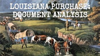 Preview of LOUISIANA PURCHASE: DOCUMENT ANALYSIS