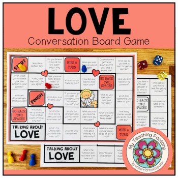 LOVE - Conversation Board Game by My Teaching Factory | TPT