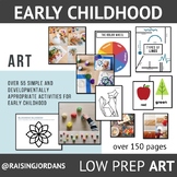 LOW PREP Art Resource Package for Early Childhood