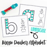 LOWERCASE Bingo Dauber Alphabet: for use with bingo dabber