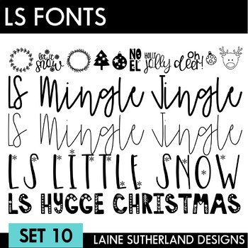 Preview of LS Fonts Set 10
