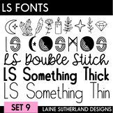 LS Fonts Set 9