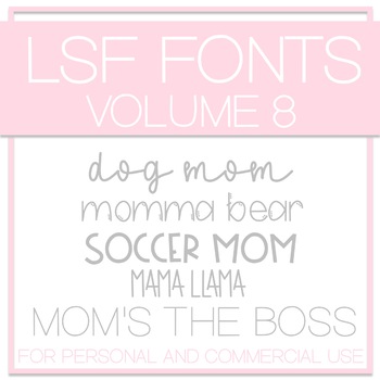 Preview of LSF Fonts - Volume 8