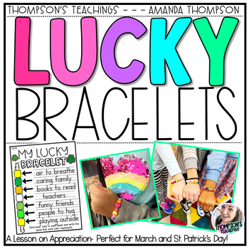 Preview of LUCKY BRACELETS | a St. Patrick's Day activity