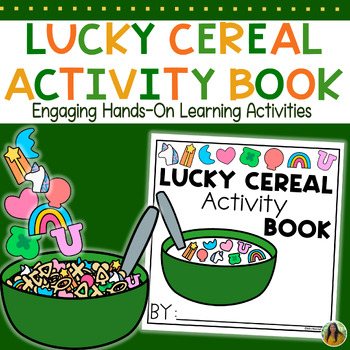 Preview of Lucky Cereal Activity Book St. Patrick's Day Sorting, Counting, Graphing & More