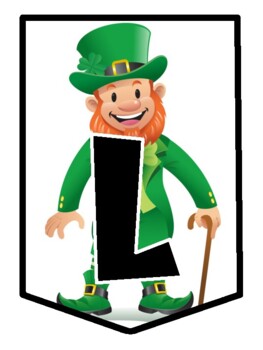 Preview of LUCKY LEPRECHAUNS! St. Patrick’s Day Bulletin Board Letters, Banner