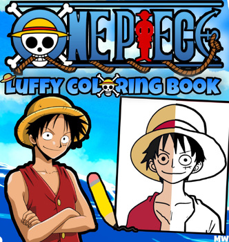 Preview of LUFFY One Pice Coloring Book.
