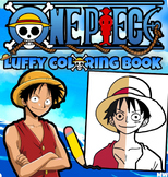 LUFFY One Pice Coloring Book.