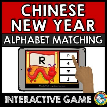 Preview of LUNAR CHINESE NEW YEAR 2024 ALPHABET LETTER FEBRUARY ACTIVITY KINDERGARTEN BOOM