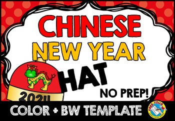 Preview of LUNAR CHINESE NEW YEAR 2024 CRAFT CROWN HAT OF THE DRAGON ART ACTIVITY HEADBAND
