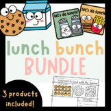 LUNCH BUNCH BUNDLE | PLACEMATS + INVITES + CONVERSATION DICE 