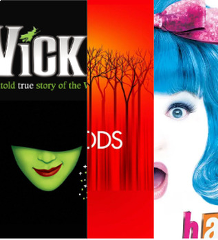 Preview of LYRIC STUDY BUNDLE - Wicked + Into the Woods + Hairspray
