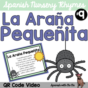 Preview of La Araña Pequeñita Cancion Infantil Spanish Nursery Rhyme Song