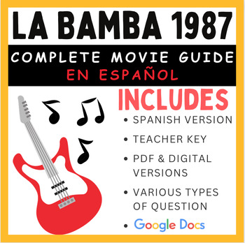 Preview of La Bamba (1987): Complete Movie Question in Spanish