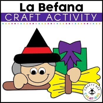 Preview of La Befana Craft | Christmas and Holidays Around the World Craft | Kindergarten