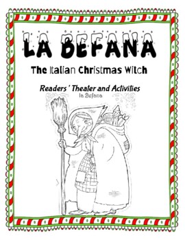 La Befana Christmas Witch Fine Art Print multiple Sizes 