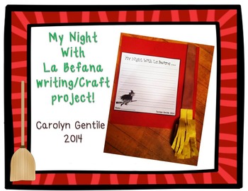 Preview of La Befana Writing and Craft Project