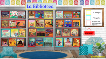 Preview of La Biblioteca (Read-Aloud Spanish books)