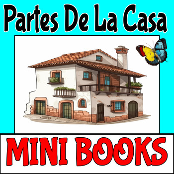 Preview of La Casa Mini Book  - (Partes De La Casa)