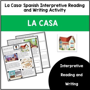 Preview of La Casa: Spanish House Reading Activity