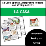 La Casa Spanish House Reading Activity