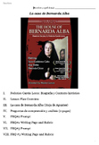 La Casa de Bernarda Alba (Movie Unit Plans with FRQ#2 and 