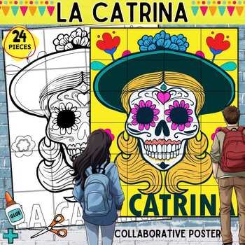 Preview of La Catrina Collaboration Poster Día de los Muertos - Cinco de Mayo Craft