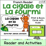 La Cigale et la Fourmi Simple French Fable Reader, Activit