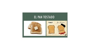 Preview of La Comida - Food in Spanish PowerPoint