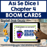 La Comida Food in Spanish Vocabulary BOOM Cards Digital Ta