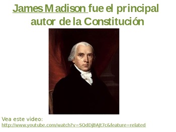 Preview of La Constitucion